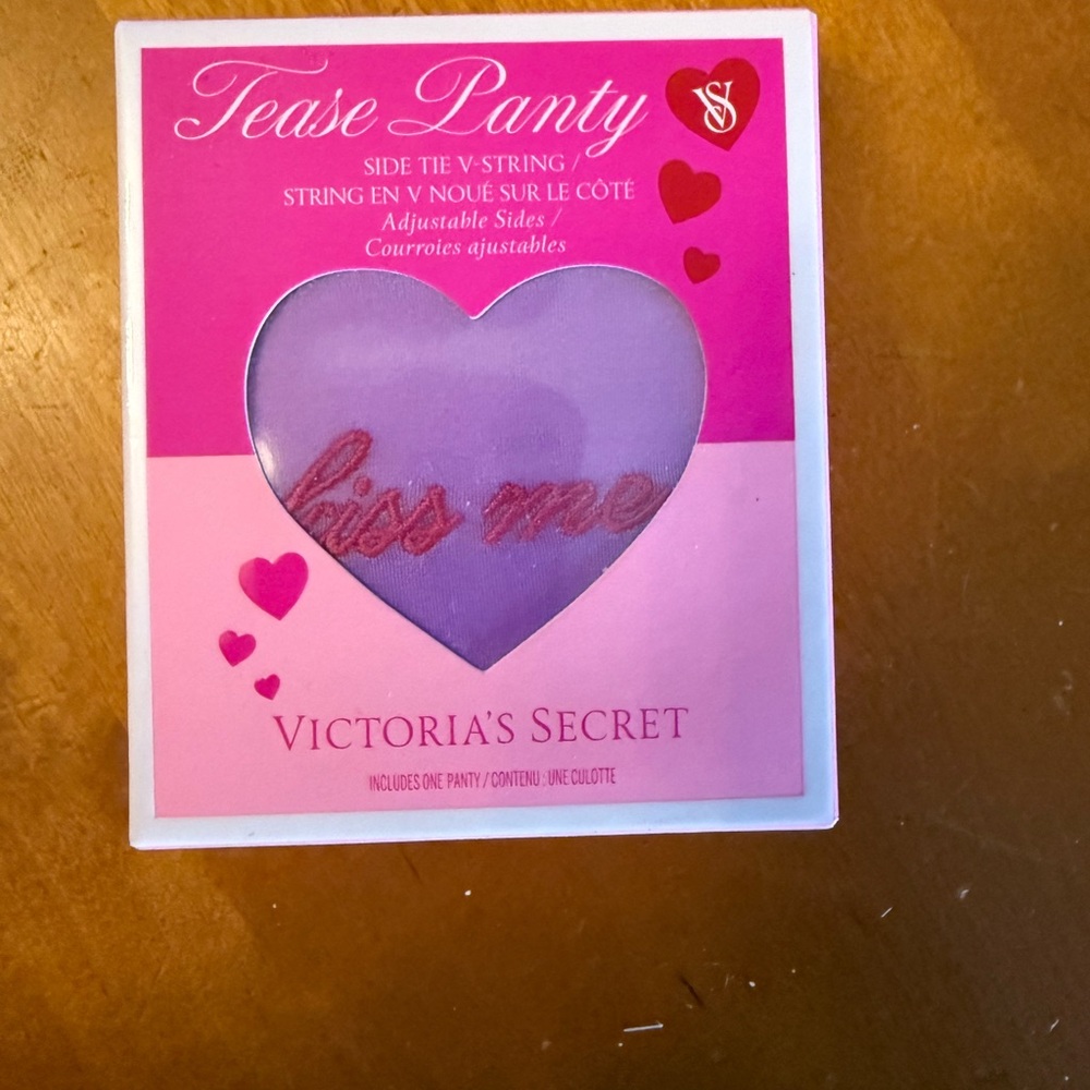 Victoria's Secret Tease Panty - Pink and Purple